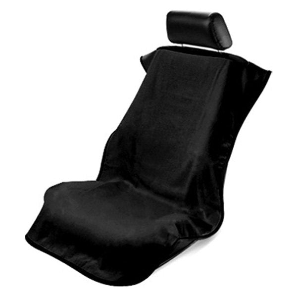 Black Car Seat Cover Towel Blank
