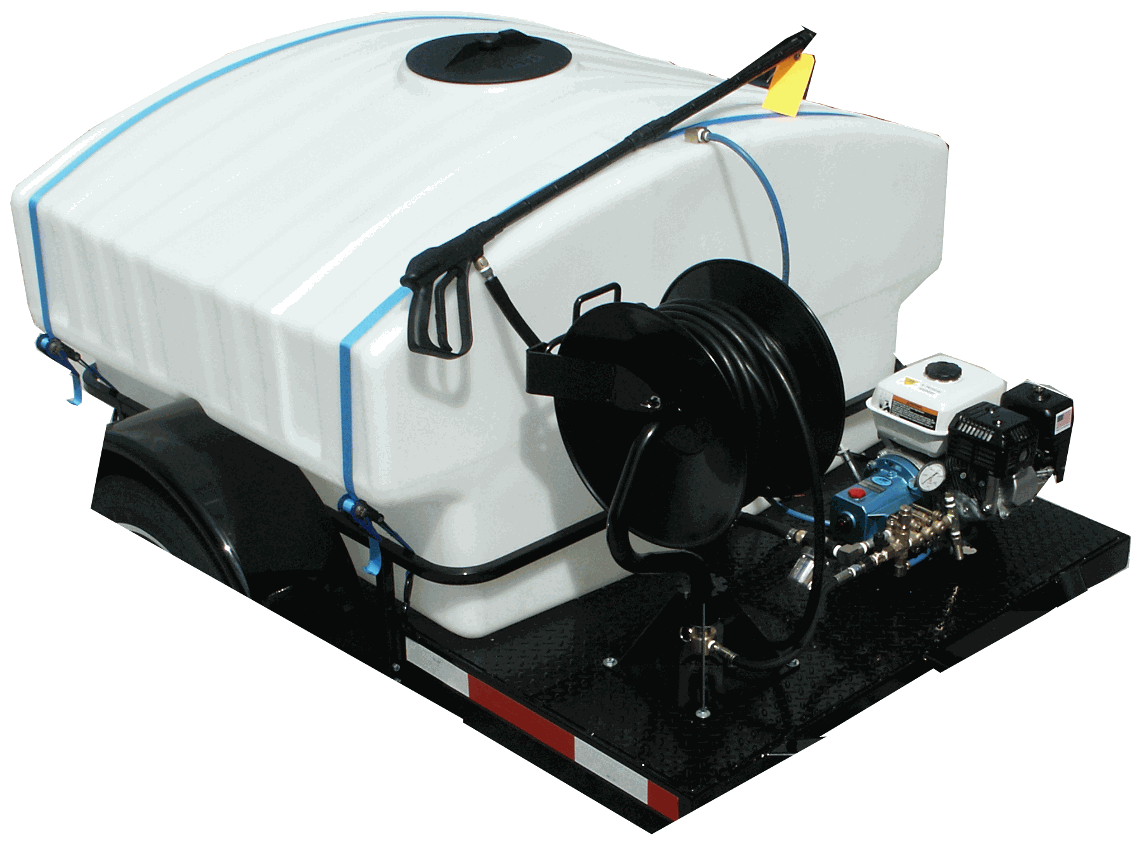 CAM Spray Pick-Up Amount Auto Detail Trailer Model 25006MPM