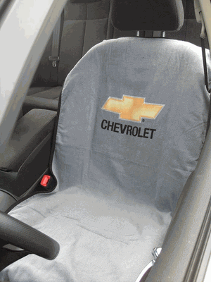 Chevrolet Grey Car Seat Cover Towel