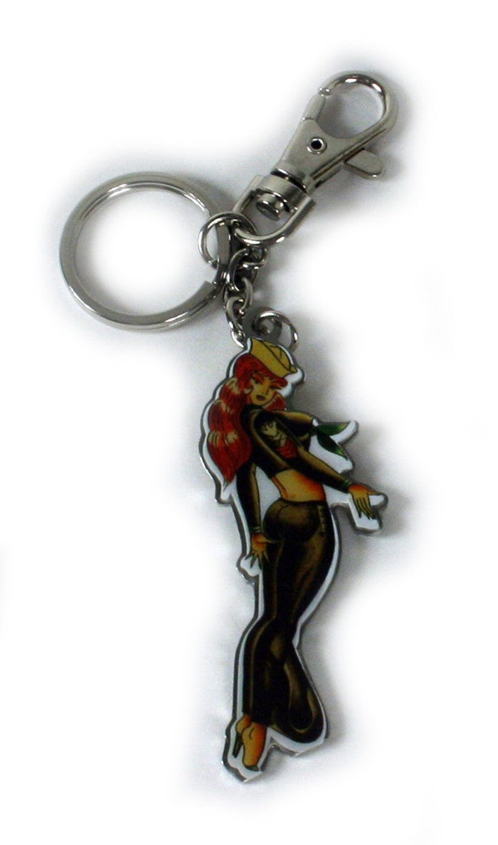 Ed Hardy Sailor Chrome Keychain