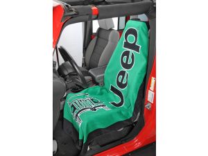 Jeep TOWEL-2-GO Green Car Seat Cover Towel