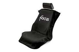 Ford Focus Black Car Seat Cover Towel