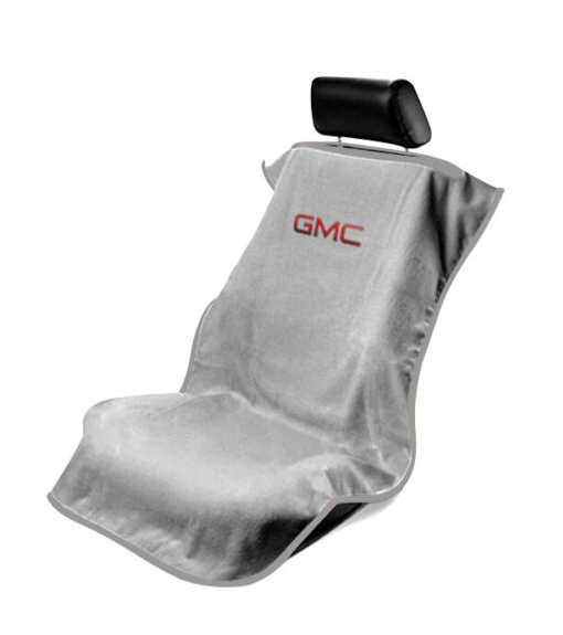 GMC Grey Car Seat Cover Towel
