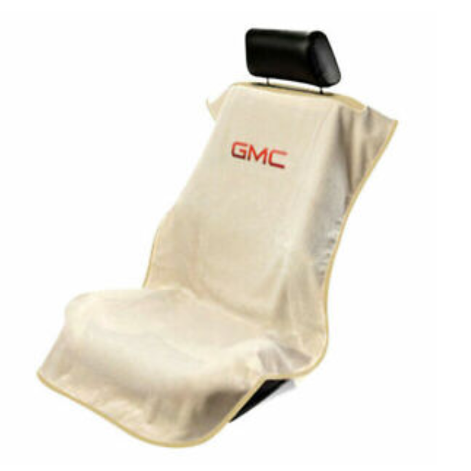 GMC Tan Car Seat Cover Towel