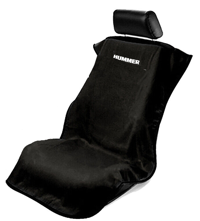 Hummer Black Car Seat Cover Towel