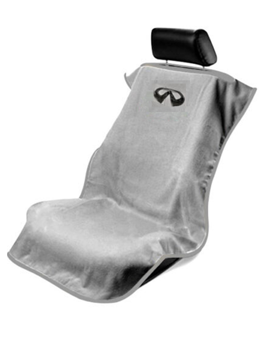Infiniti Grey Car Seat Cover Towel