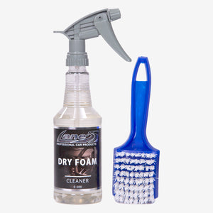 Dry Foam Carpet Upholstery Cleaner & Scrub Brush Kit K-1023