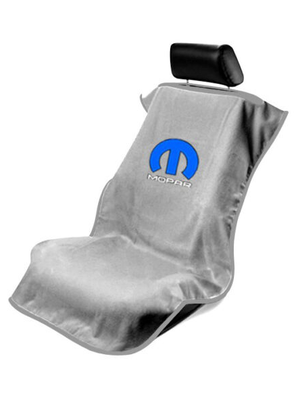 Mopar Grey Car Seat Cover Towel