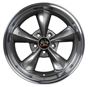 OE Wheels FR01 17x10.5 5x114.3 27et Gloss Anthracite Machined Lip Wheel