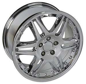 OE Wheels MB09 18x8.5 5x112 35et Chrome Wheel