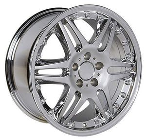 OE Wheels MB09 18x8.5 5x112 35et Chrome Wheel