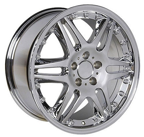 OE Wheels MB09 18x8.5 5x112 35et Chrome Wheel