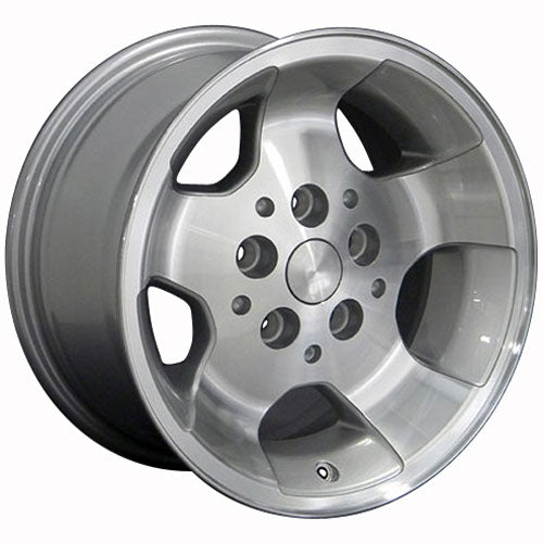 OE Wheels JP08 15x8 5x114.3 25.4et Gloss Silver Machined Wheel