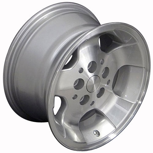 OE Wheels JP08 15x8 5x114.3 25.4et Gloss Silver Machined Wheel