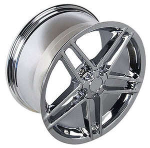 OE Wheels CV07A 18x9.5 5x120.65 56et Chrome Wheel