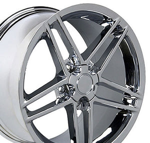 OE Wheels CV07A 18x9.5 5x120.65 56et Chrome Wheel