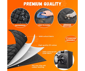 Pet Hammock Black with Jeep Duck Logo