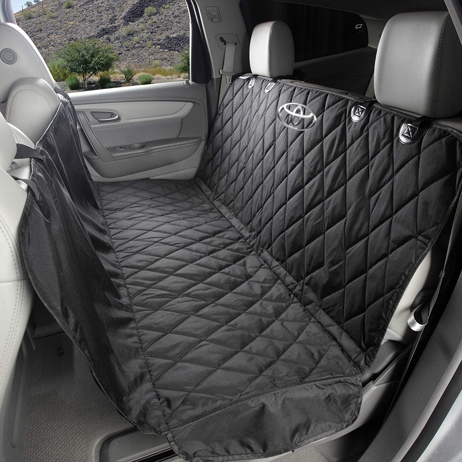 Toyota Pet Hammock Black with Logo