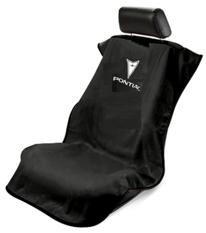 Pontiac Black Car Seat Cover Towel