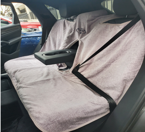 Toyota Rear Car Seat Cover Towel - Black, Tan or Gray