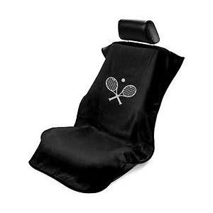 Tennis Black Car Seat Cover Towel