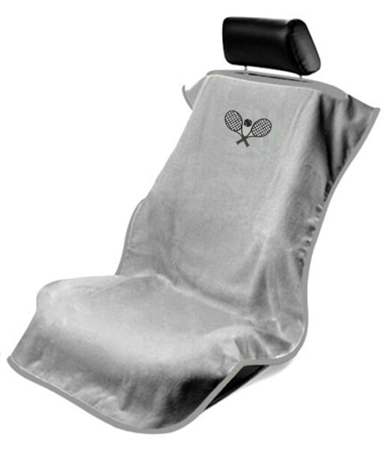 Tennis Gray Car Seat Cover Towel