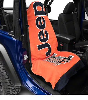 Jeep TOWEL-2-GO Orange Car Seat Cover Towel
