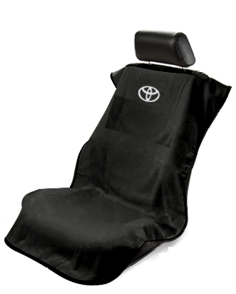 Toyota Black Car Seat Cover Towel