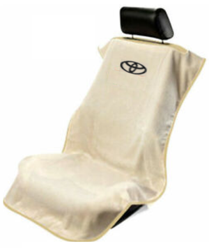 Toyota Tan Car Seat Cover Towel