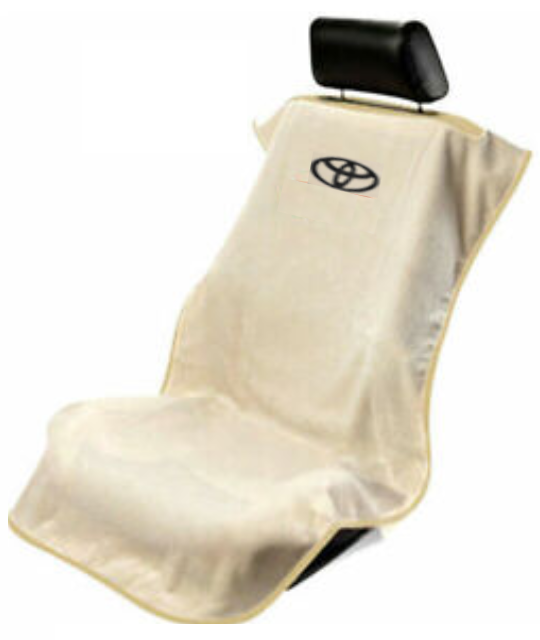 Toyota Tan Car Seat Cover Towel
