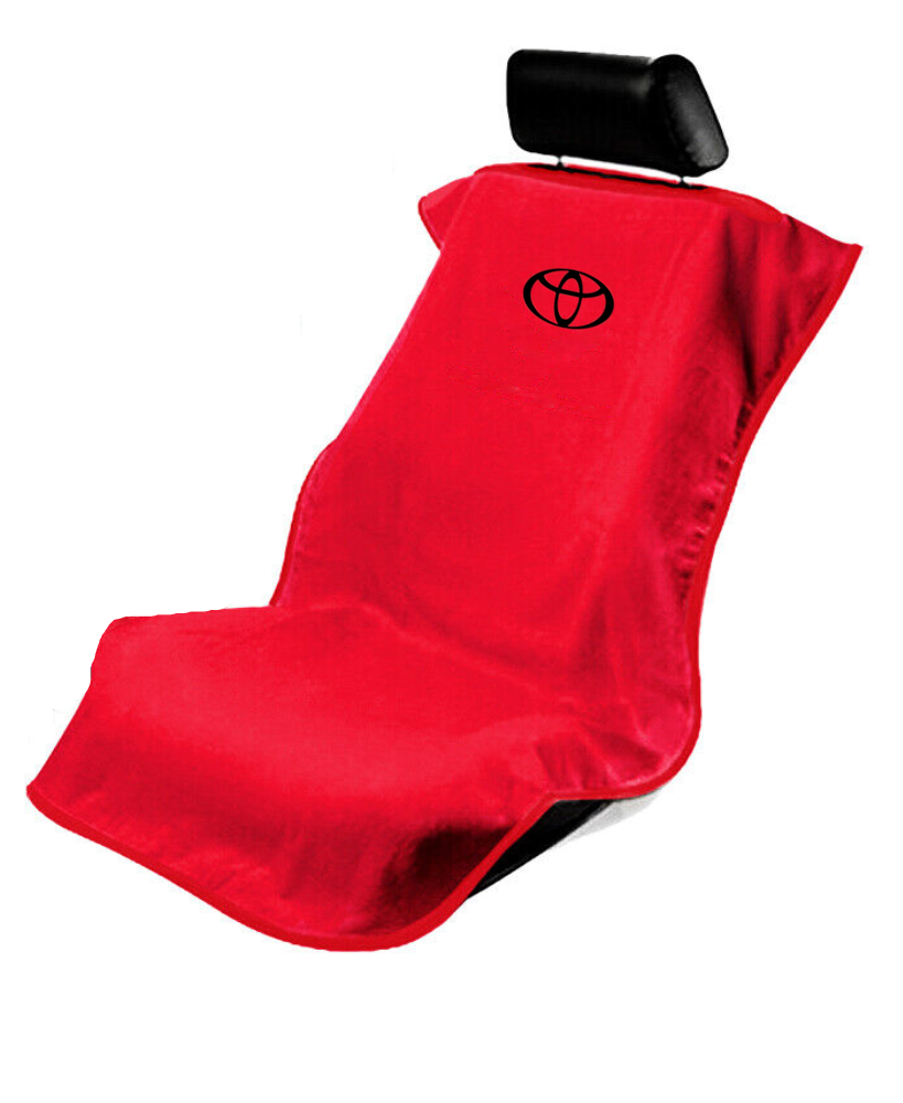 Toyota Red Car Seat Cover Towel