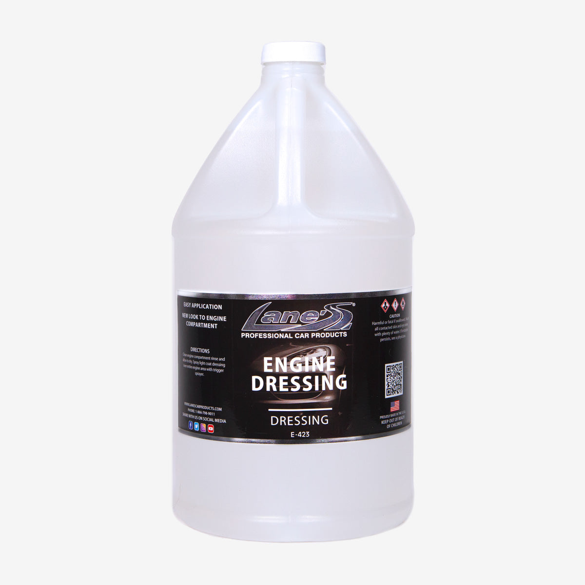 Engine Dressing – Dust-Resistant Shine & Rubber Protection
